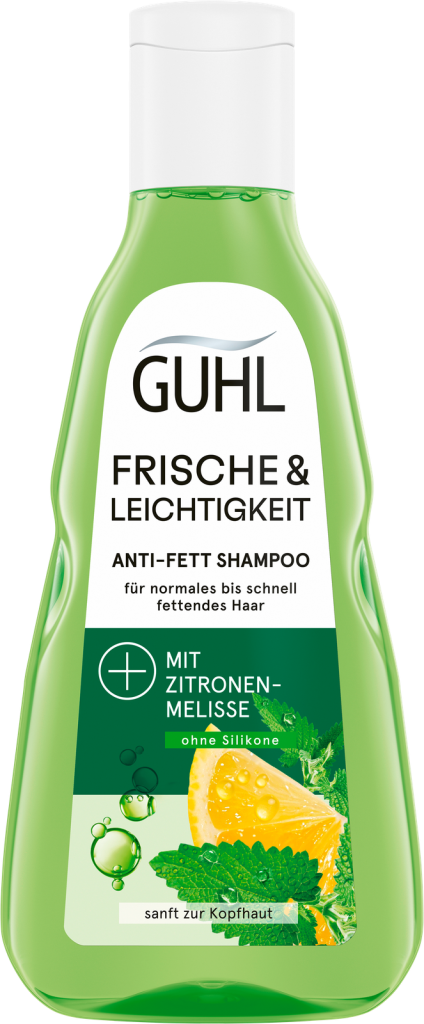 Guhl Shampoo Frische&Leichtigkeit Anti-Fett für normales bis schnell fettendes Haar 250ml