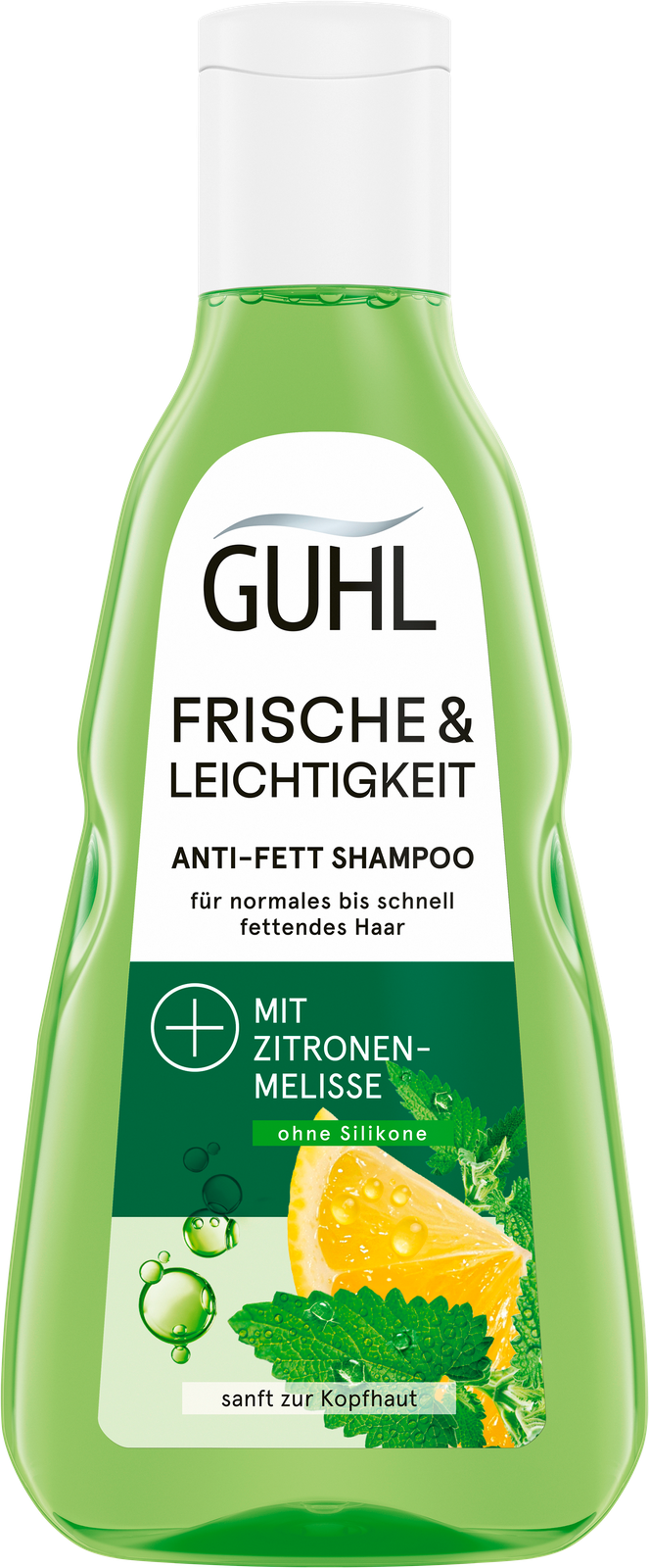 Guhl Shampoo Frische&Leichtigkeit Anti-Fett für normales bis schnell fettendes Haar 250ml