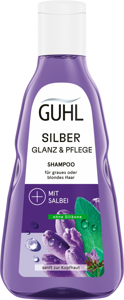 Guhl Shampoo Silberglanz&Pflege für graues oder blondes Haar 250ml