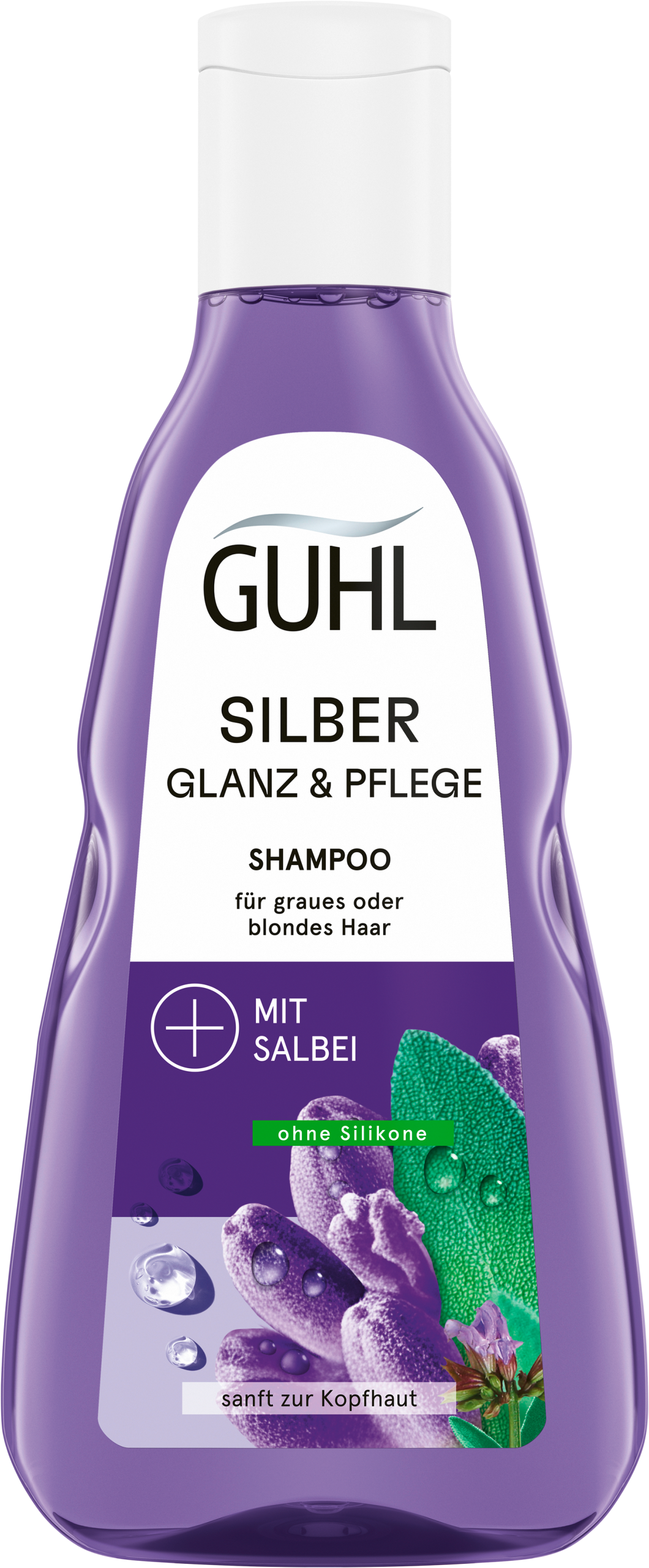Guhl Shampoo Silberglanz&Pflege für graues oder blondes Haar 250ml