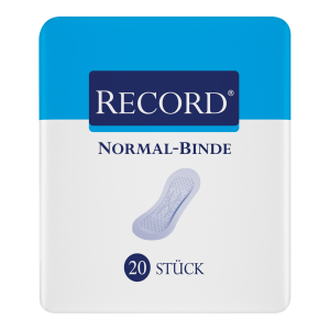 Record Normal Damenbinde 20ST