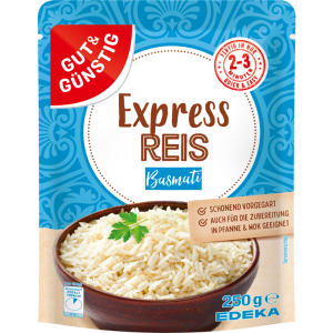 GUT&GÜNSTIG Express Reis Basmati 250g