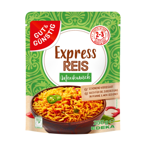 GUT&GÜNSTIG Express Reis Mexikanisch 250g