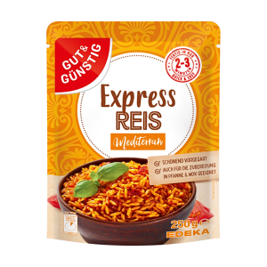 GUT&GÜNSTIG Express Reis Mediterran 250g