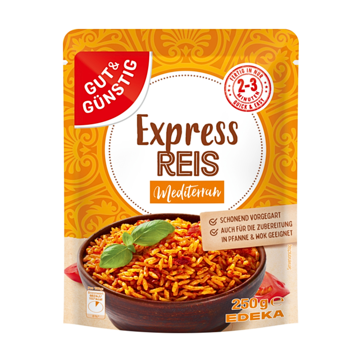 GUT&GÜNSTIG Express Reis Mediterran 250g