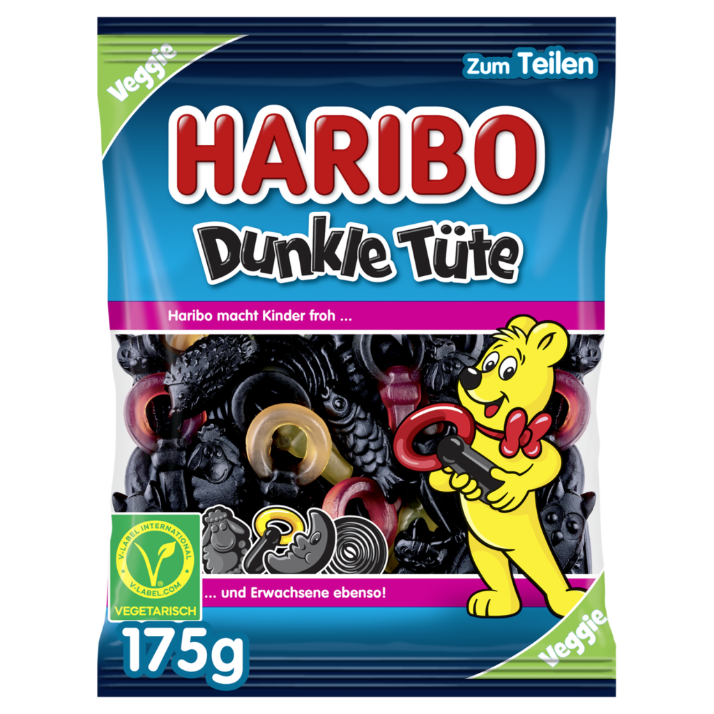 Haribo Dunkle Tüte 175g