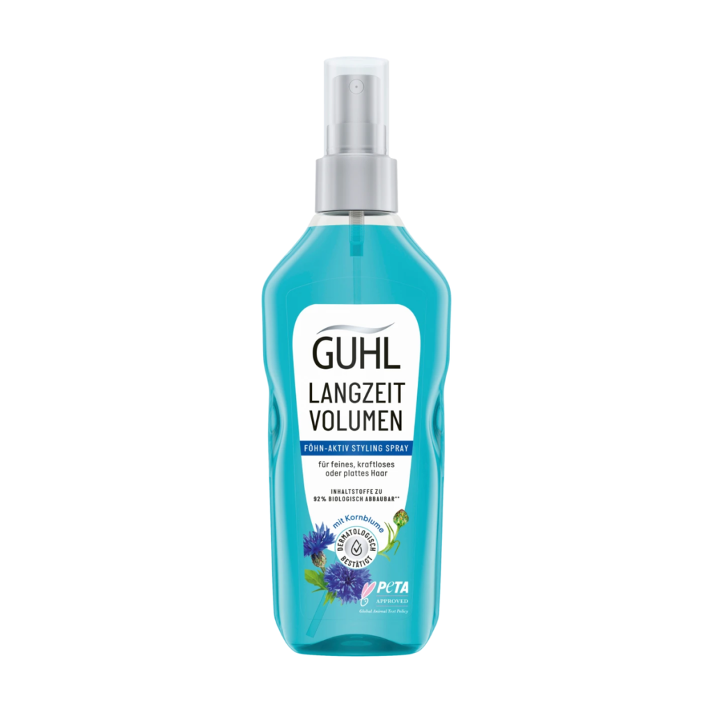 Guhl Föhn-Aktiv-Stylingspray Langzeit Volumen für feines,kraftloses Haar 150ml