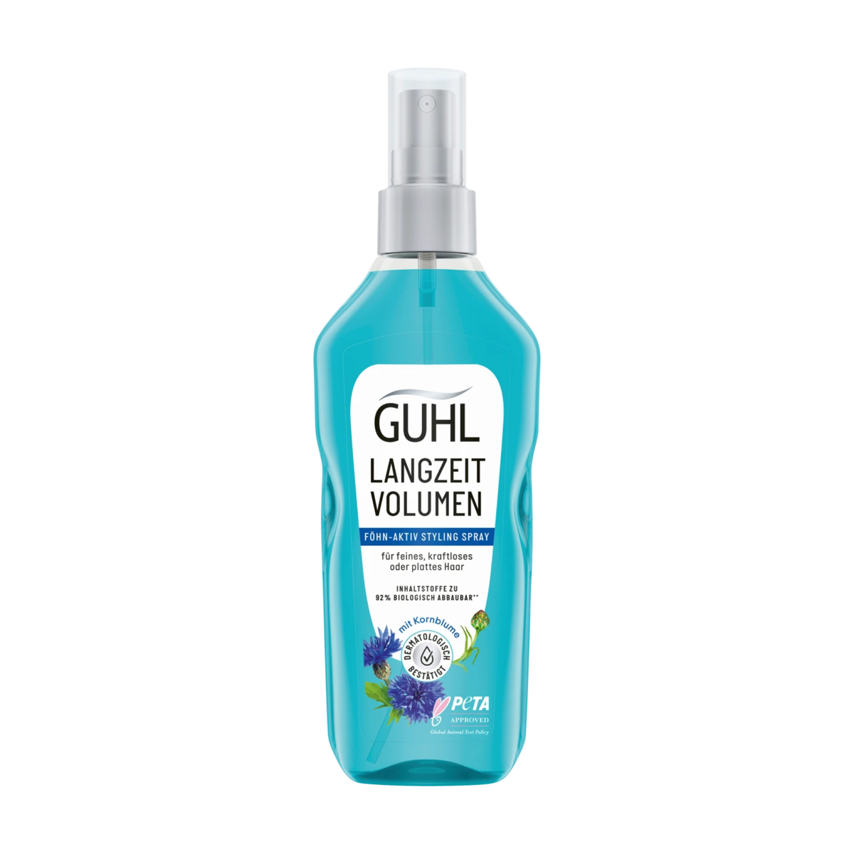 Guhl Föhn-Aktiv-Stylingspray Langzeit Volumen für feines,kraftloses Haar 150ml