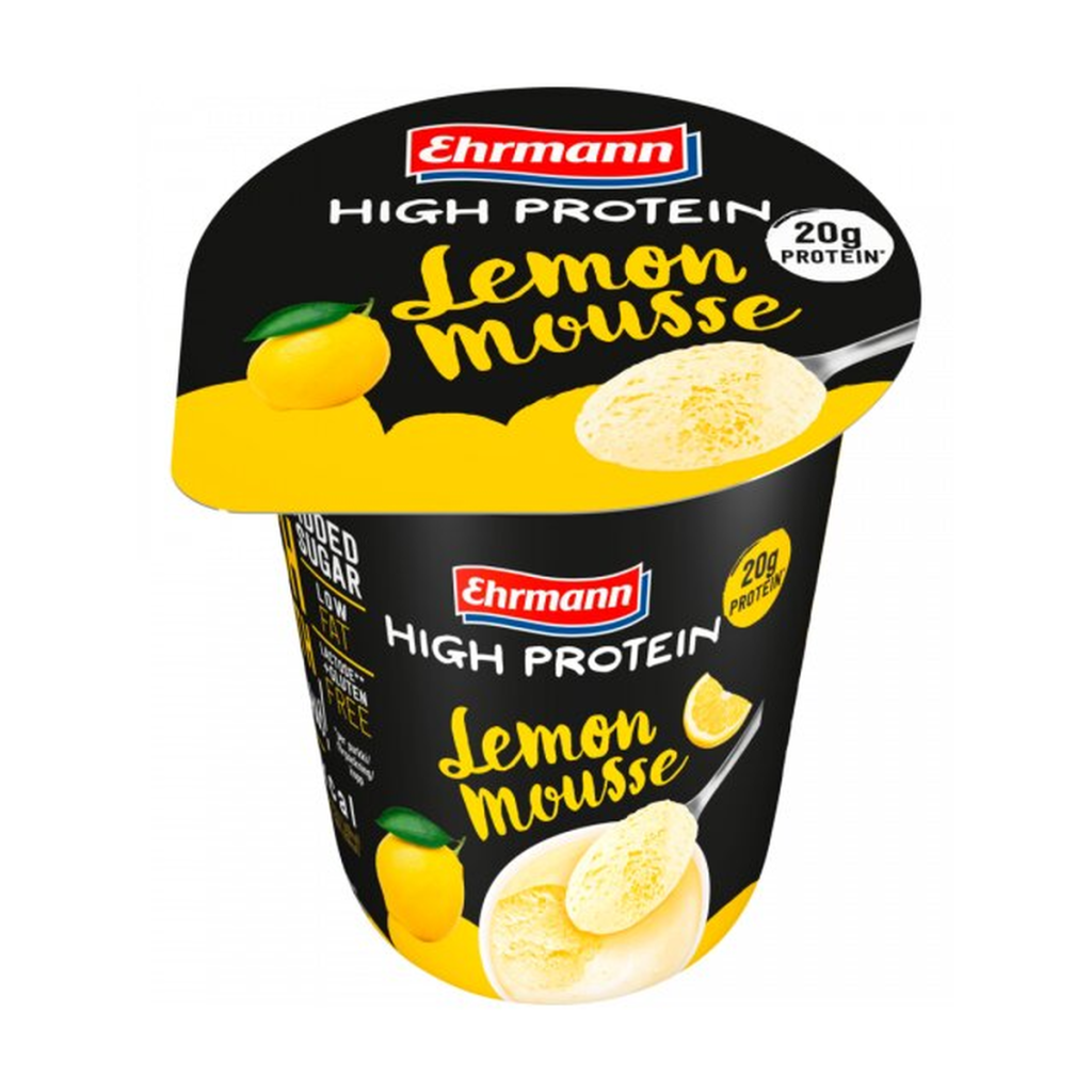 Ehrmann Высокобелковый мусс лимон 200g