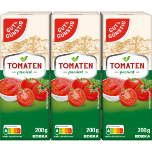 GUT&GÜNSTIG Passierte Tomaten 3x200g