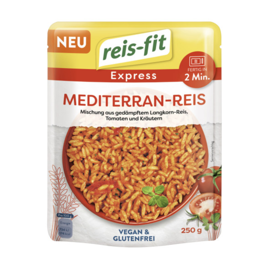 Reis-fit Expres mediterran-Reis 250g