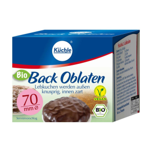 Bio Küchle Back Oblaten 70mm 36g