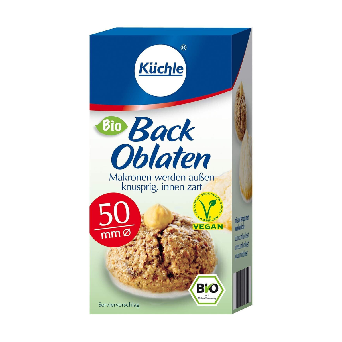 Bio Küchle Back Oblaten 50mm 37g