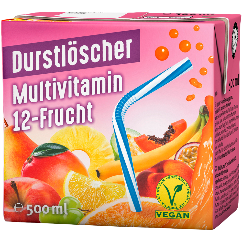 Durstlöscher Multi-Vitamin 0,5l EW