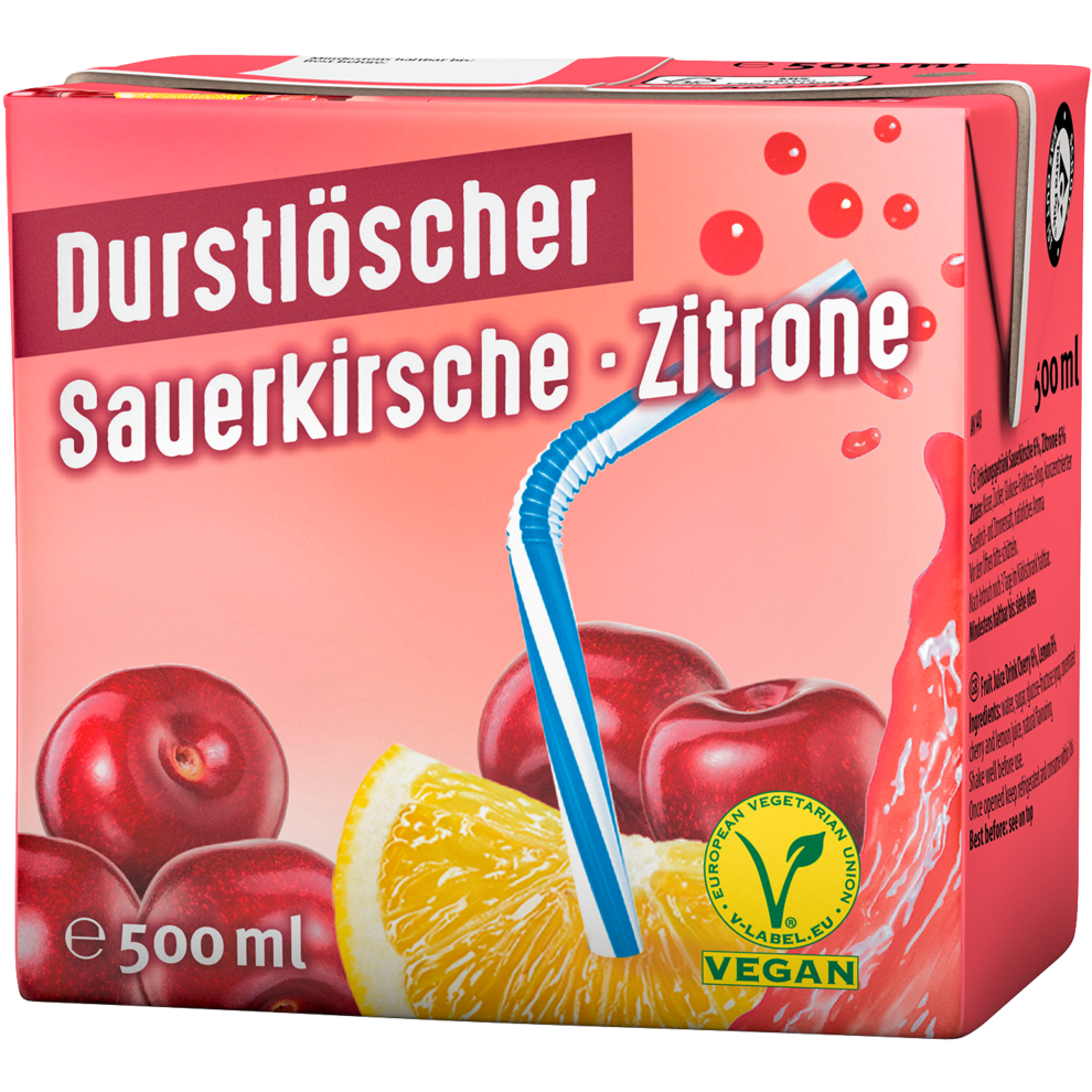 Durstlöscher Kirsch-Zitrone 0,5l EW