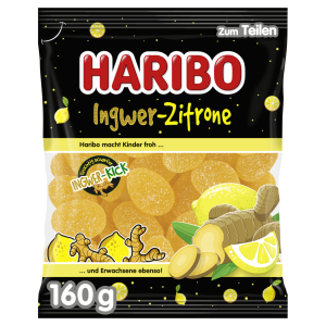 Haribo Имбирь лимон 160g