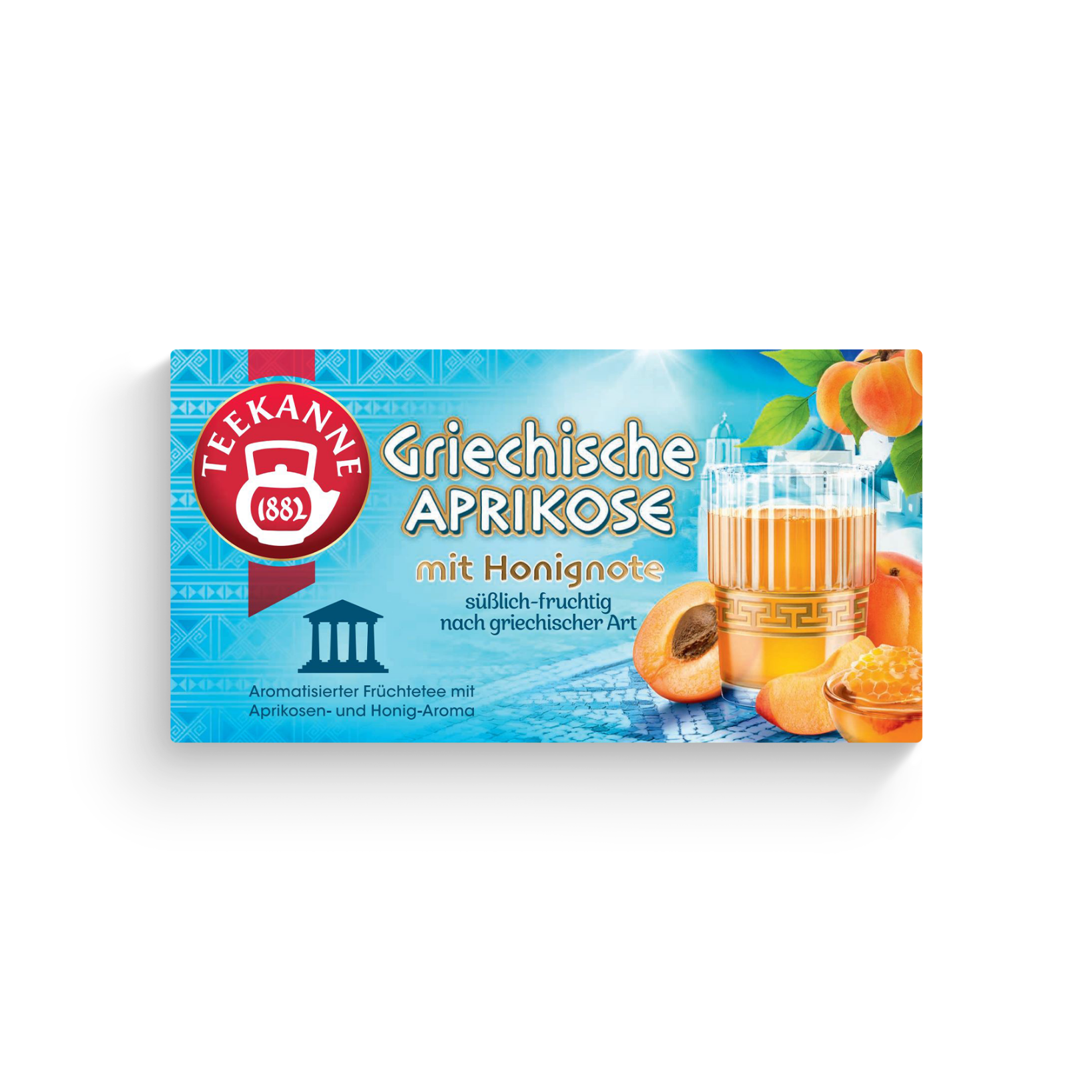 Teekanne Griechische Aprikose 20ST 45g