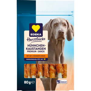 EDEKA Herzstücke Kaustangen mit Hühnerfleisch für Hund 80g