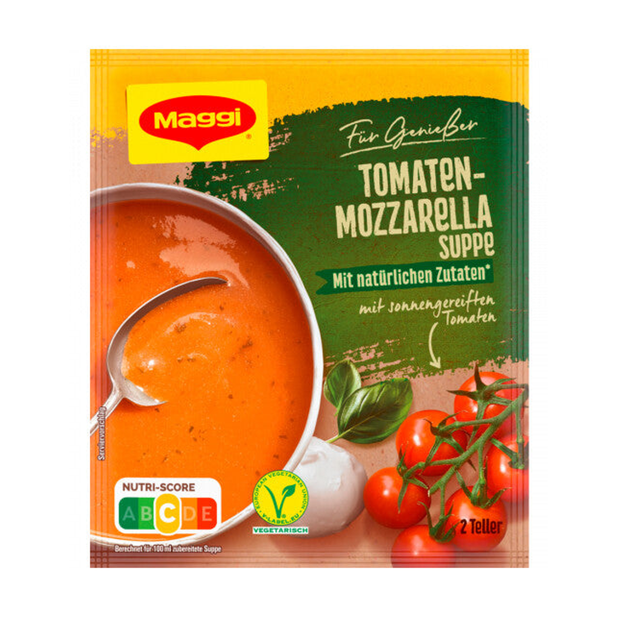 Maggi Für Genießer Tomaten-Mozzarella Suppe für 500ml