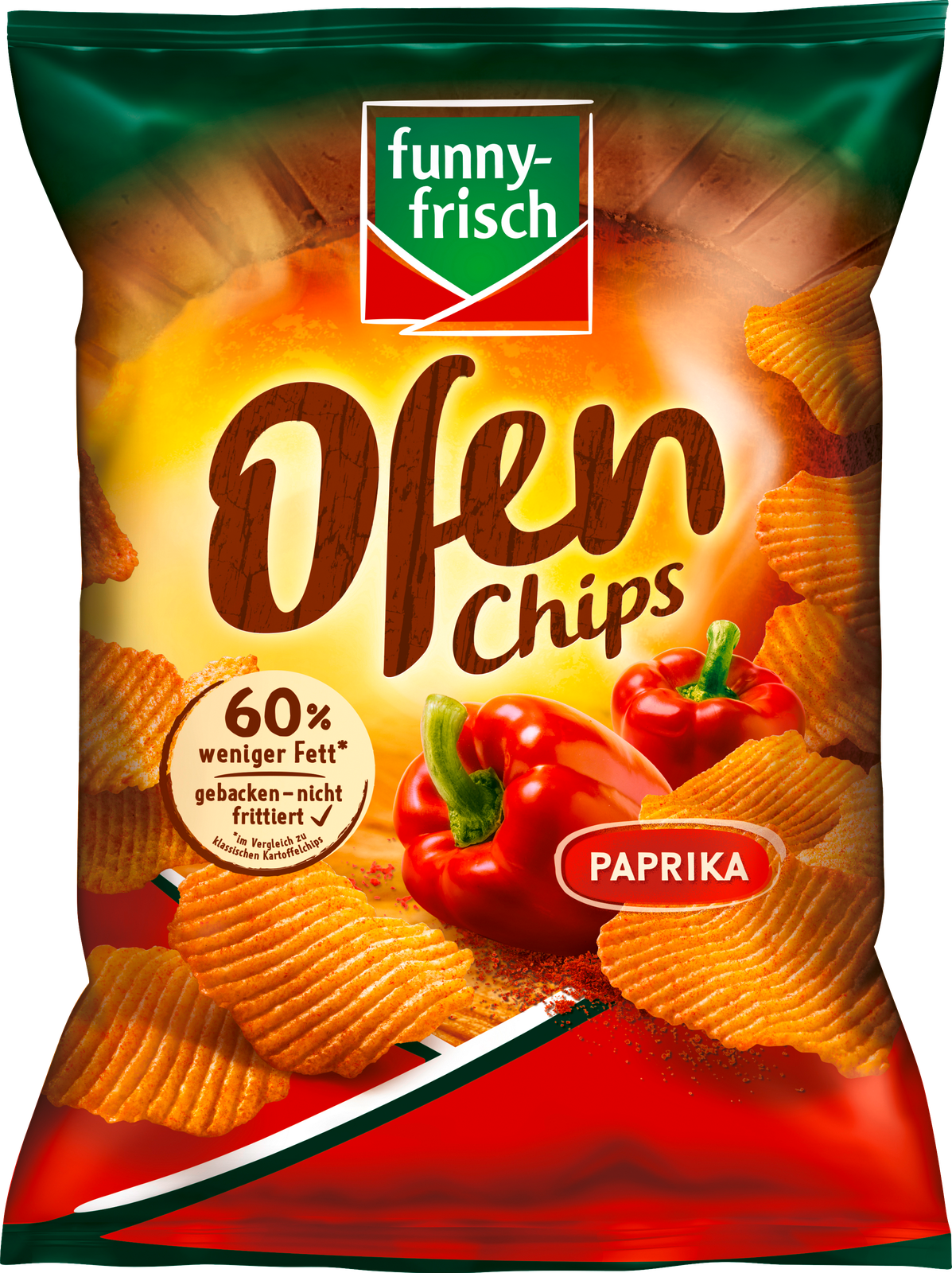 Funny-frisch Ofen Chips Paprika 125g