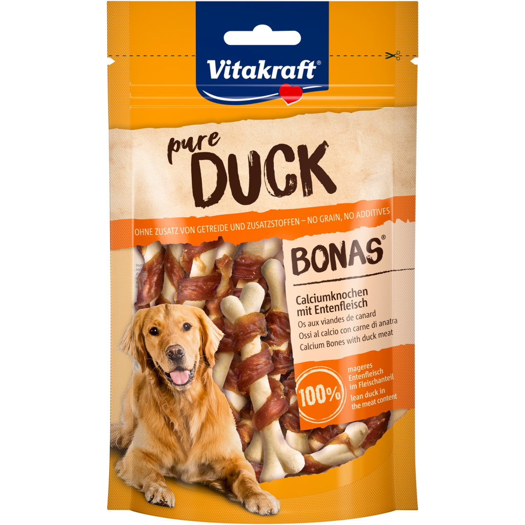 Vitakraft Duck Bonas Calciumknochen Ente 80g