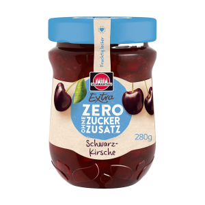 Schwartau Extra Zero Schwarz-Kirsche 280g