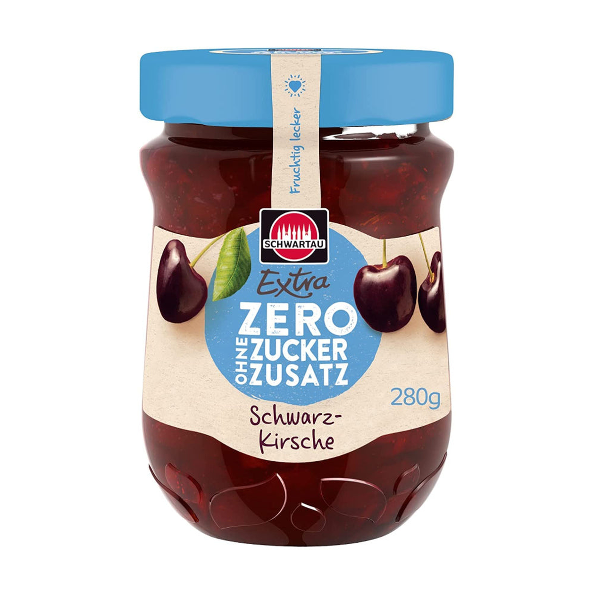 Schwartau Extra Zero Schwarz-Kirsche 280g
