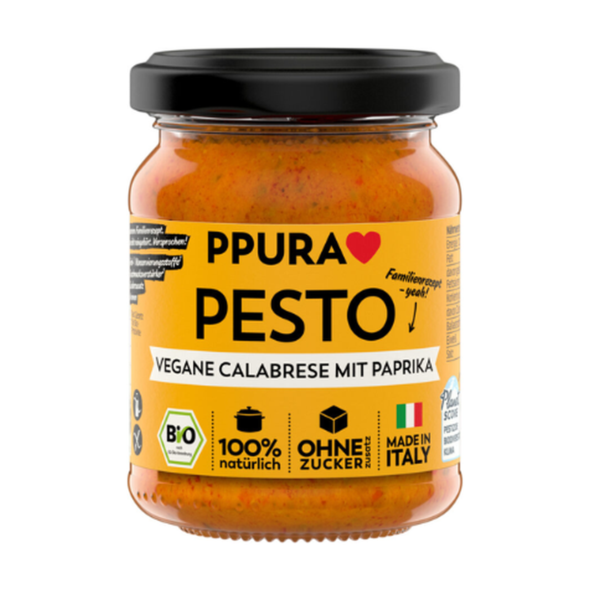 Bio Ppura Pesto Calabrese vegan 120g
