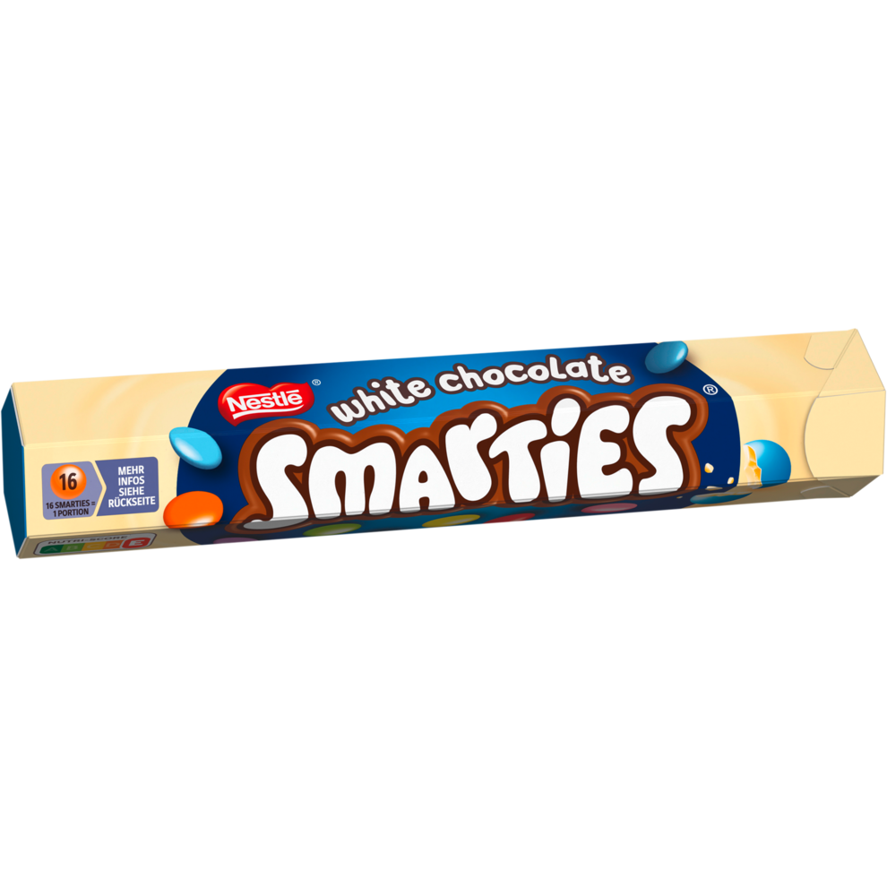 Smarties White Riesenrolle 120g
