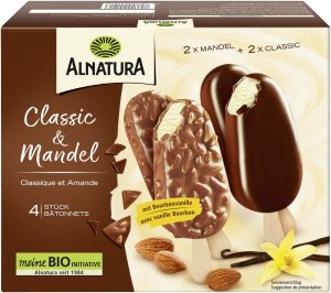 Bio Alnatura Classic&Mandel Eis 4ST 440ml