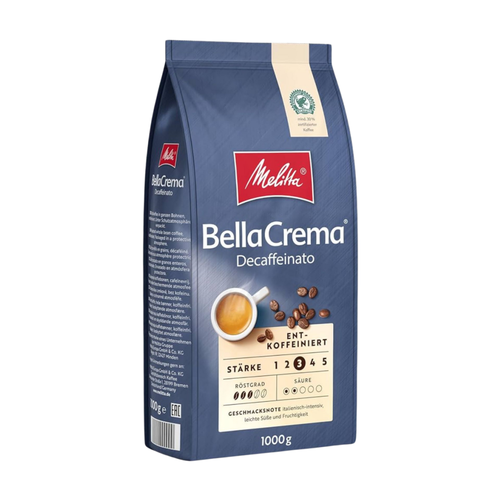 Melitta Bellacrema decaffeinated 1kg