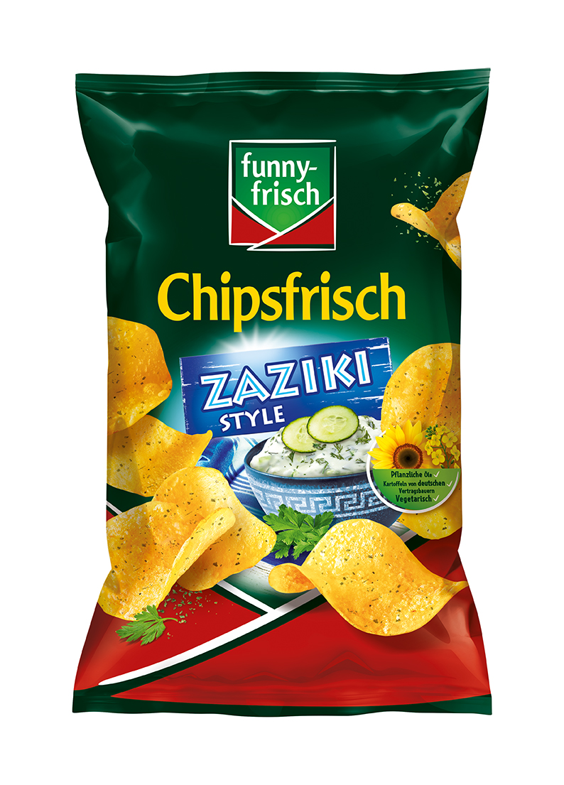 Funny-frisch Chipsfrisch Zaziki Style 150g