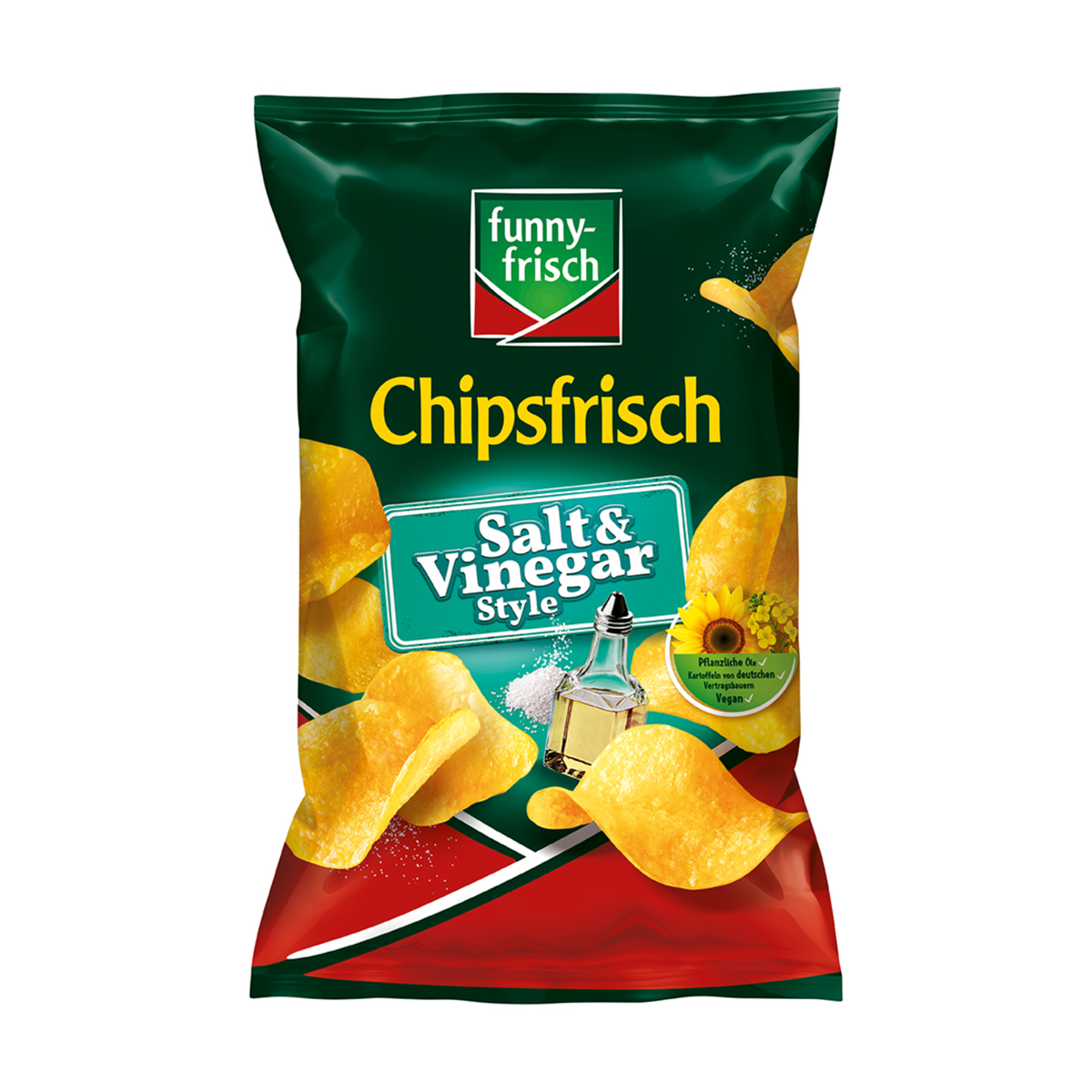 Funny-frisch Chipsfrisch Salt&Vinegar Style 150g