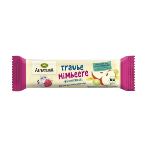 Bio Alnatura Früchteriegel Traube-Himbeere ab 3 Jahren 23g