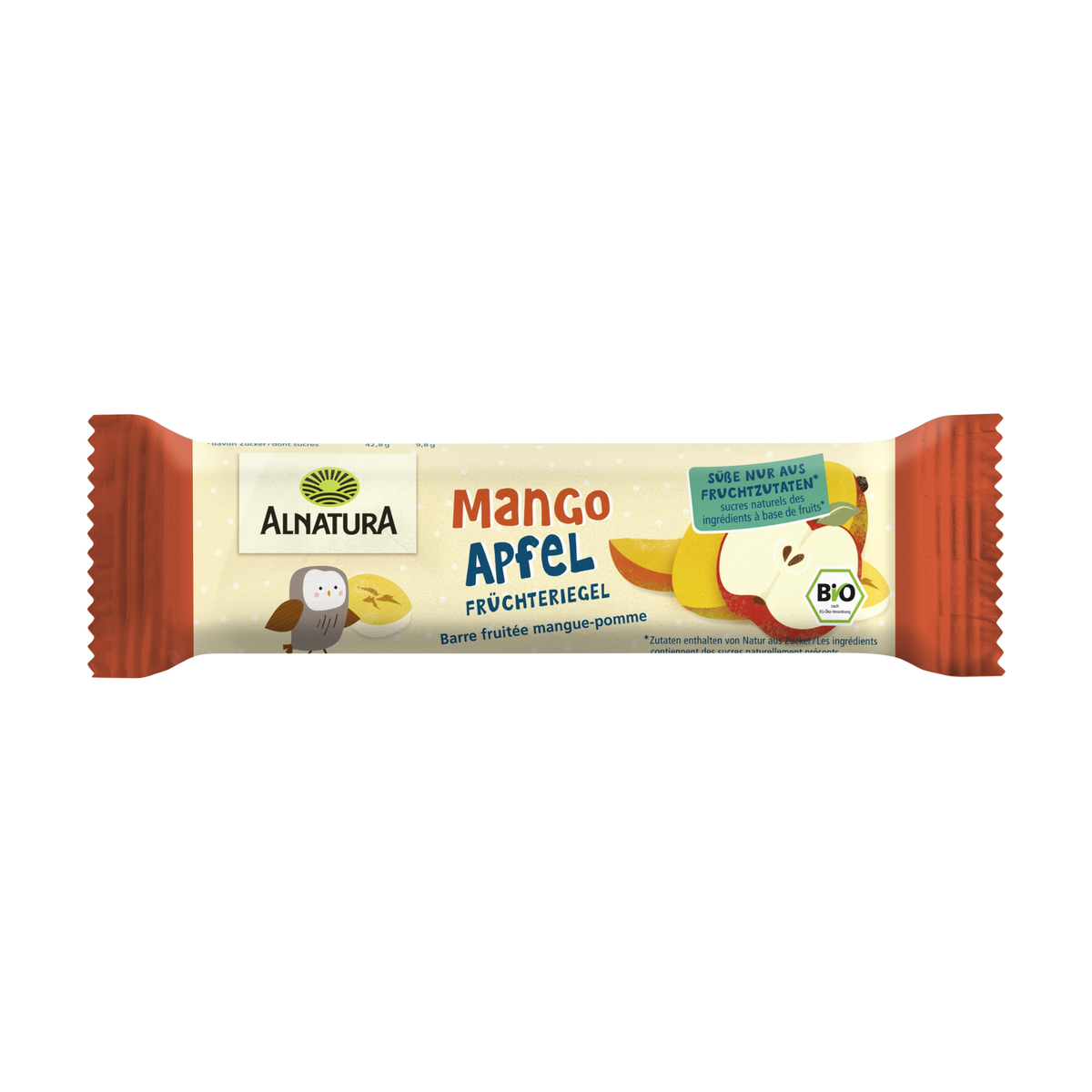 Bio Alnatura Früchteriegel Mango-Apfel ab 3 Jahren 23g