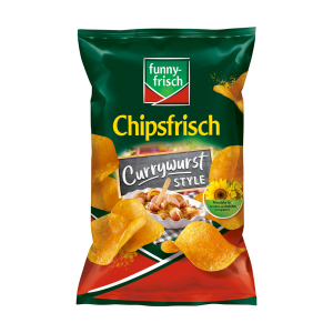 Funny-frisch Chipsfrisch Currywurst Style 150g