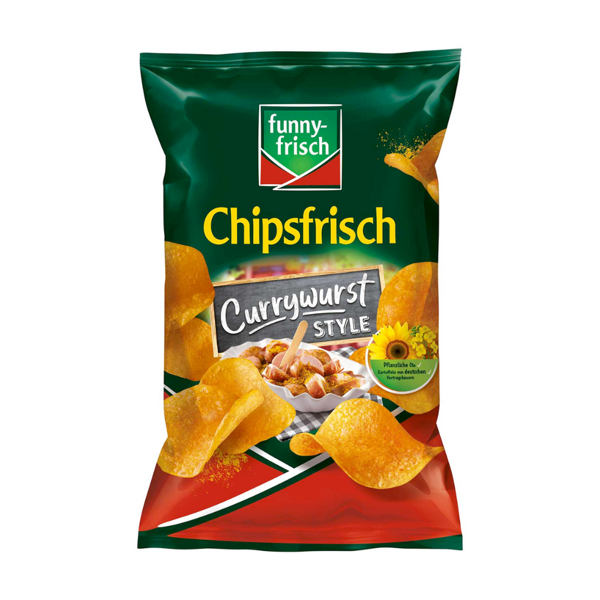 Funny-frisch Chipsfrisch Currywurst Style 150g