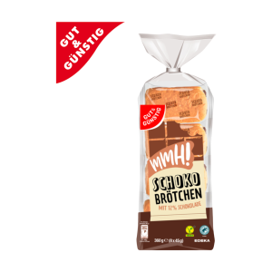 GUT&GÜNSTIG Schokobrötchen 8ST 360g