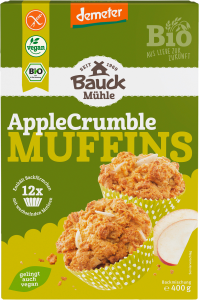 Demeter Bauck Apple Crumble Muffins glutenfrei 400g