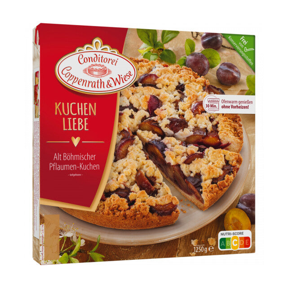 Coppenrath&Wiese Kuchenliebe Alt Böhmischer Pflaumen-Kuchen 1,25kg