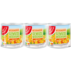 GUT&GÜNSTIG Mexikanische Gemüsemischung 3x150g