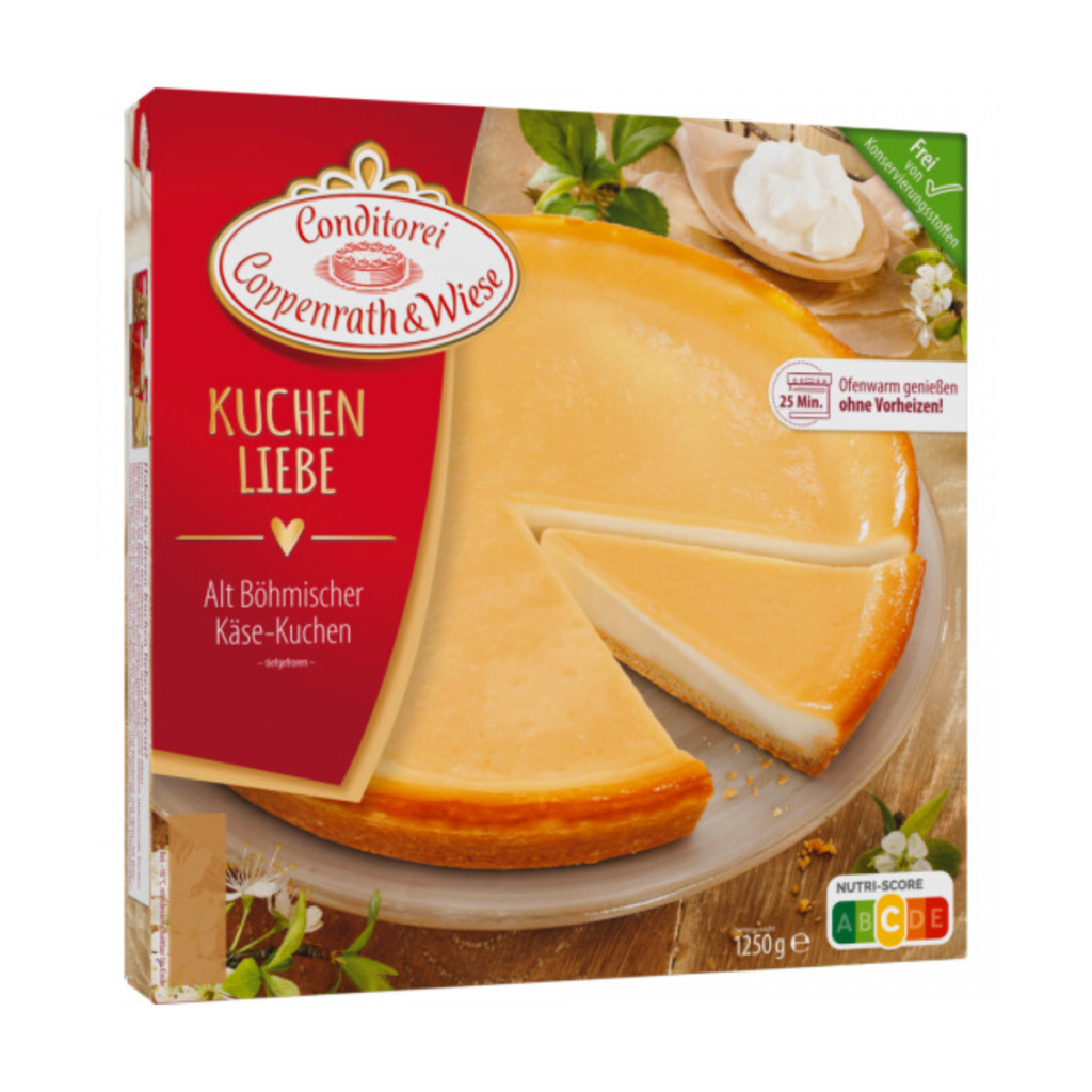 Coppenrath&Wiese Kuchenliebe Alt Böhmischer Käse-Kuchen 1,25kg
