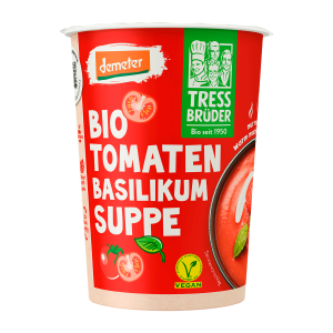 Demeter Tress Brüder Tomaten Basilikum Suppe 450ml