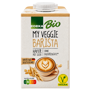 Bio EDEKA My вегетарианский веганский овёс напиток Barista 500ml