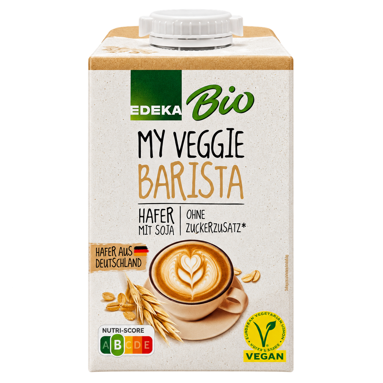 Bio EDEKA My вегетарианский веганский овёс напиток Barista 500ml