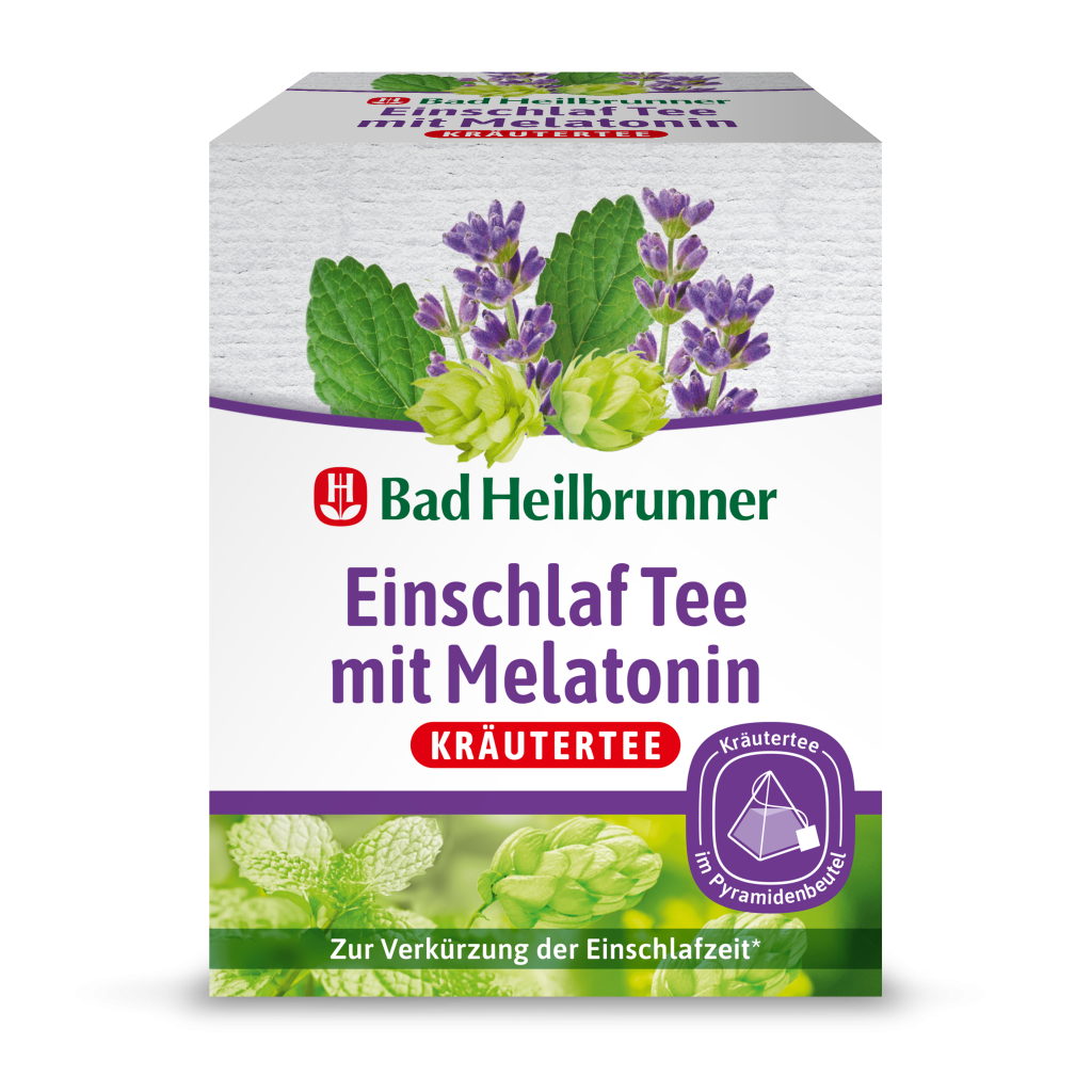 Bad Heilbrunner Einschlaf Tee mit Melatonin 12ST 27,12g
