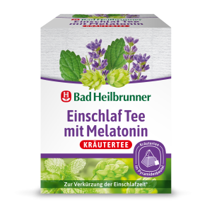 Bad Heilbrunner Einschlaf Tee mit Melatonin 12ST 27,12g