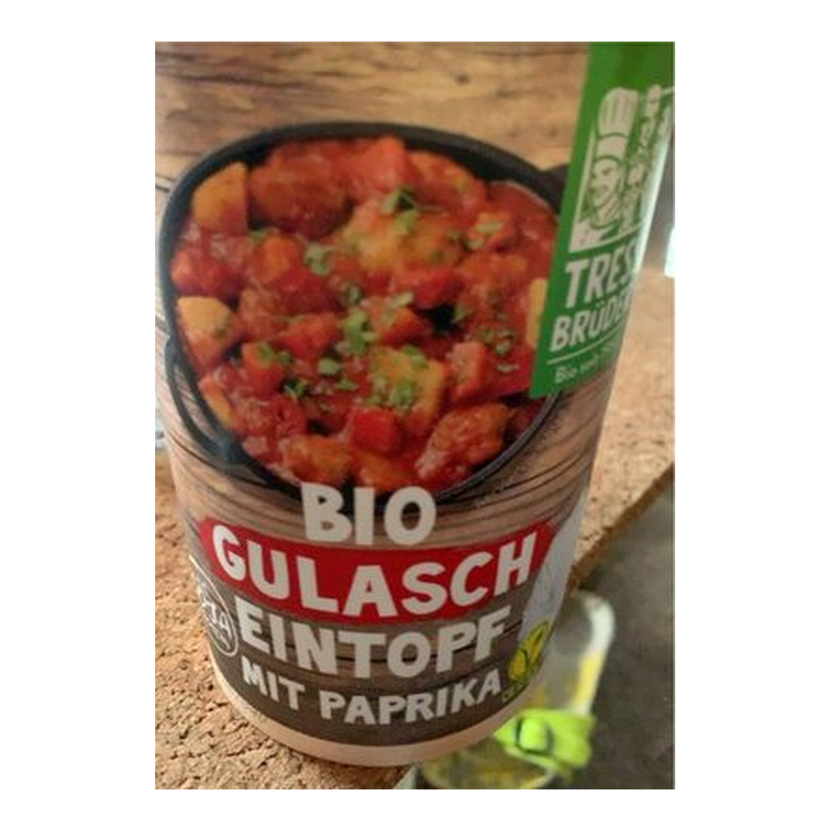 Bio Tressbrüder Gulascheintopf mit Paprika 450g