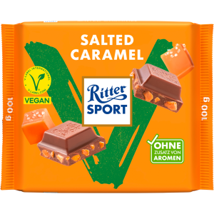 Ritter Sport Солёный карамель плитка веганский 100g