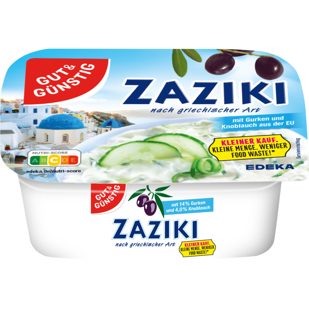 GUT&GÜNSTIG Zaziki Kleiner Kauf 250g